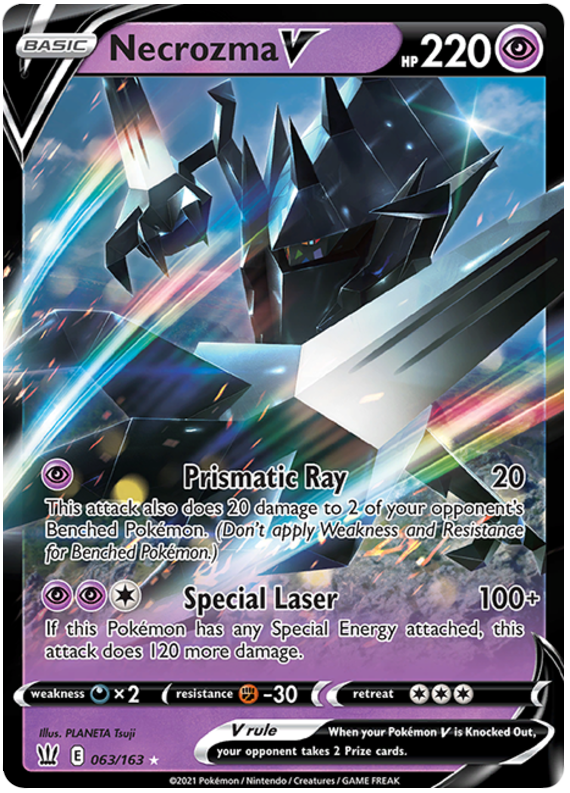 Necrozma V (063/163) [Sword & Shield: Battle Styles] | Card Merchant Takapuna