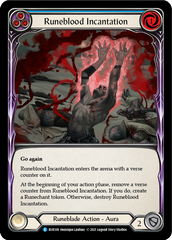 Runeblood Incantation (Blue) [EVR109] (Everfest)  1st Edition Rainbow Foil | Card Merchant Takapuna