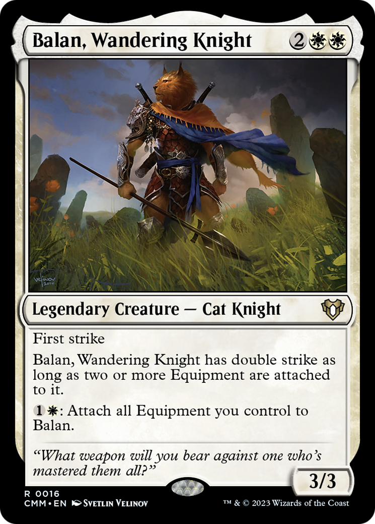 Balan, Wandering Knight [Commander Masters] | Card Merchant Takapuna