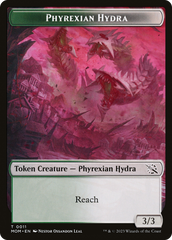 Phyrexian Myr // Phyrexian Hydra (11) Double-Sided Token [March of the Machine Tokens] | Card Merchant Takapuna