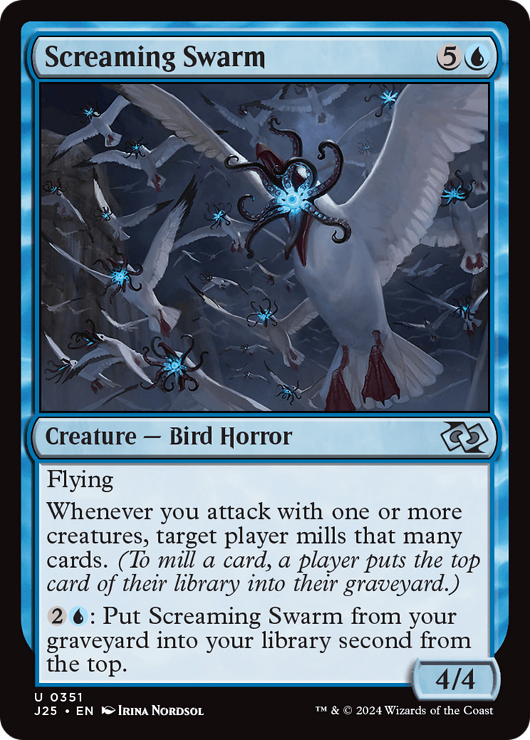 Screaming Swarm [Foundations Jumpstart] | Card Merchant Takapuna