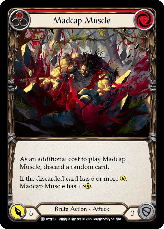 Madcap Muscle (Red) [DYN019] (Dynasty) | Card Merchant Takapuna