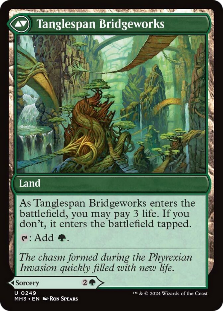 Bridgeworks Battle // Tanglespan Bridgeworks [Modern Horizons 3] | Card Merchant Takapuna