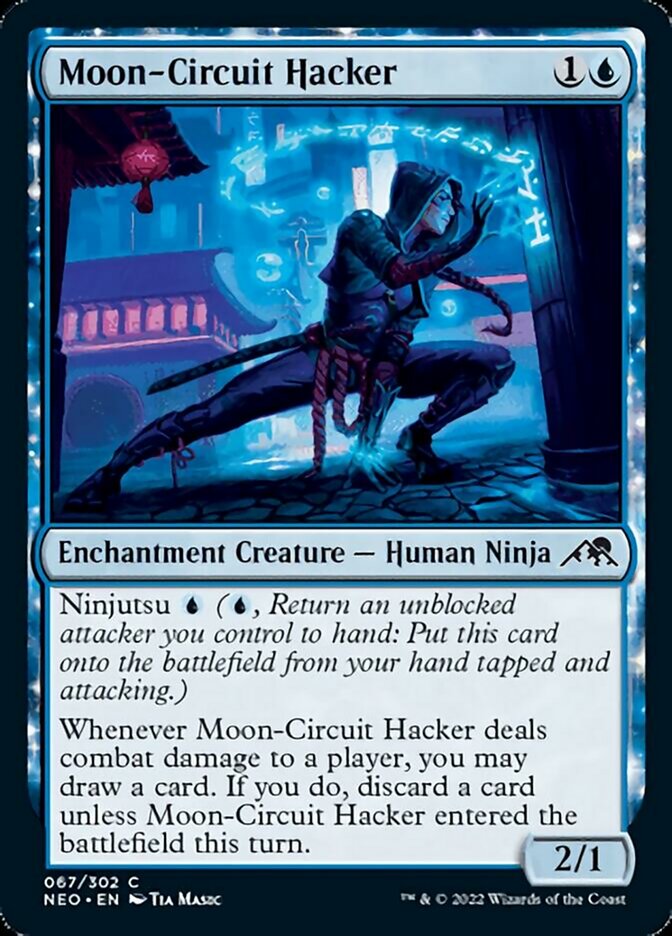 Moon-Circuit Hacker [Kamigawa: Neon Dynasty] | Card Merchant Takapuna