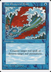 Blue Elemental Blast [Media Promos] | Card Merchant Takapuna