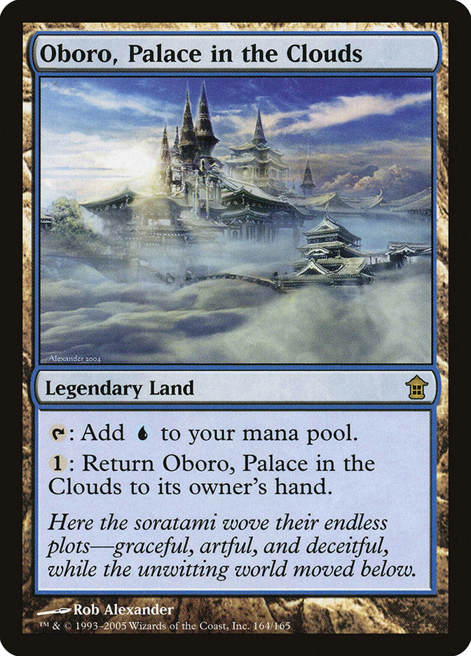 Oboro, Palace in the Clouds [Saviors of Kamigawa] | Card Merchant Takapuna