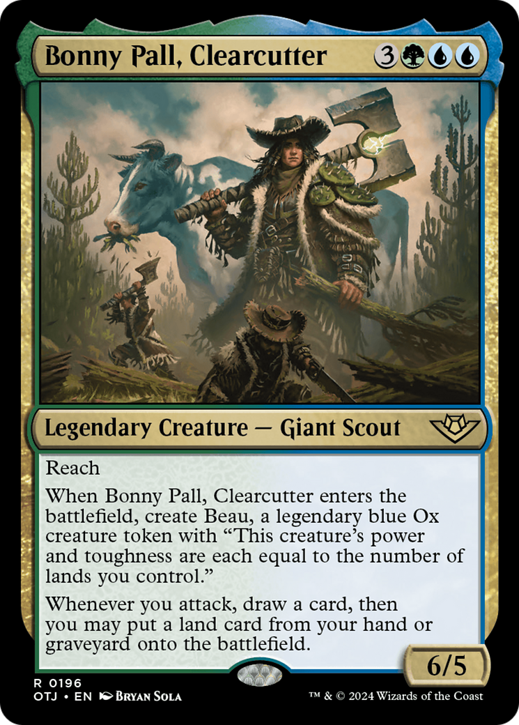Bonny Pall, Clearcutter [Outlaws of Thunder Junction] | Card Merchant Takapuna