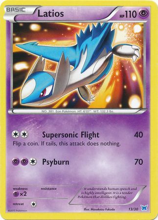 Latios (13/30) [XY: Trainer Kit 2 - Latios] | Card Merchant Takapuna