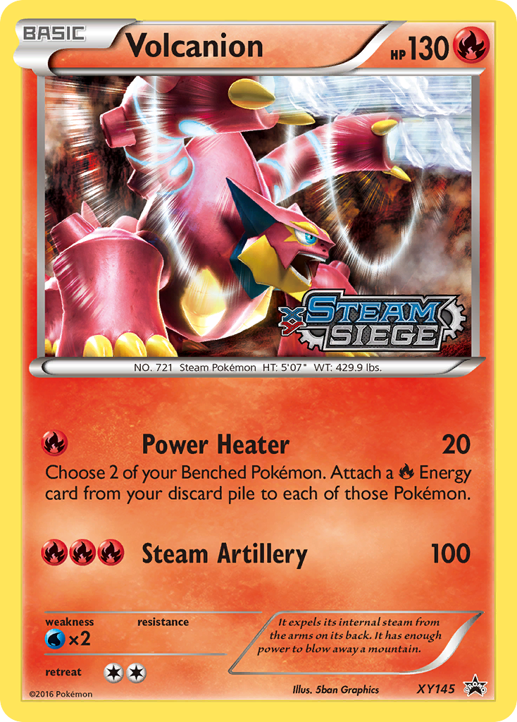 Volcanion (XY145) [XY: Black Star Promos] | Card Merchant Takapuna