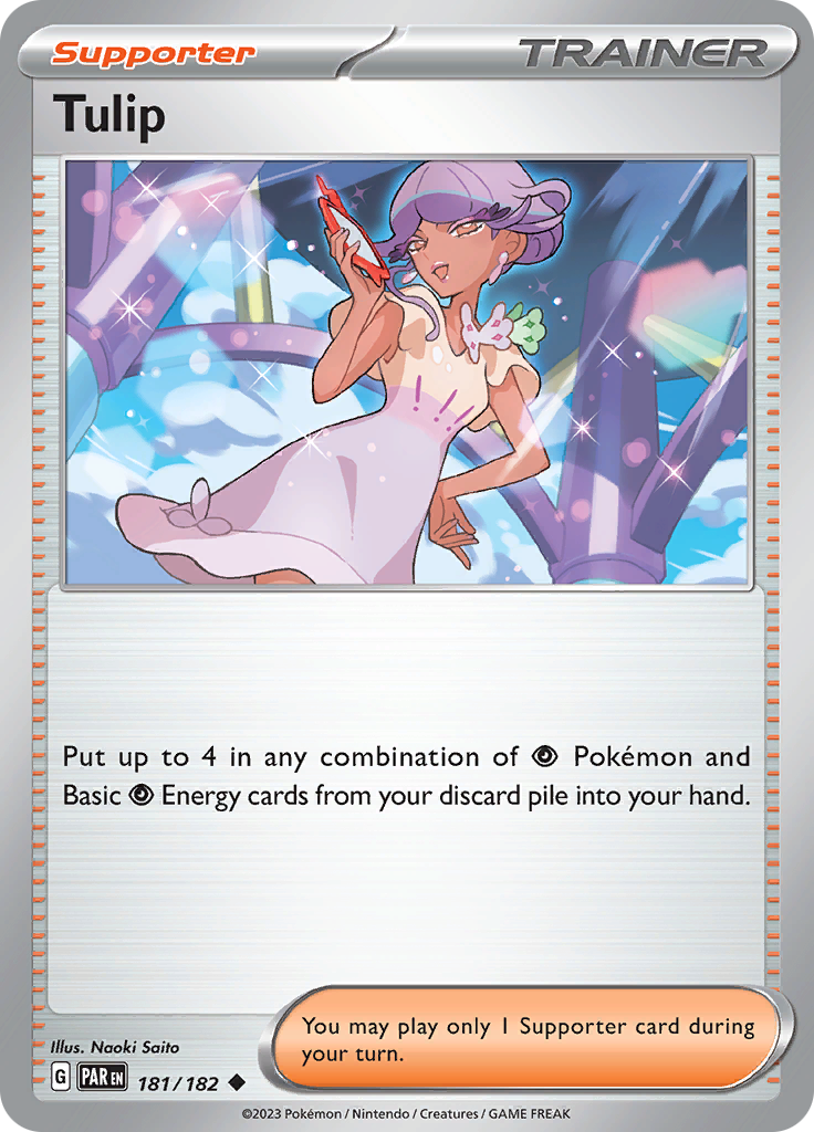 Tulip (181/182) [Scarlet & Violet: Paradox Rift] | Card Merchant Takapuna