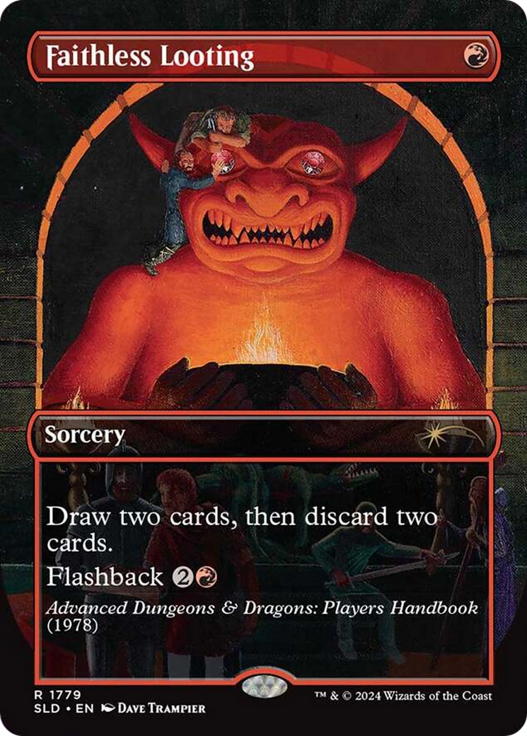 Faithless Looting [Secret Lair Drop Series] | Card Merchant Takapuna