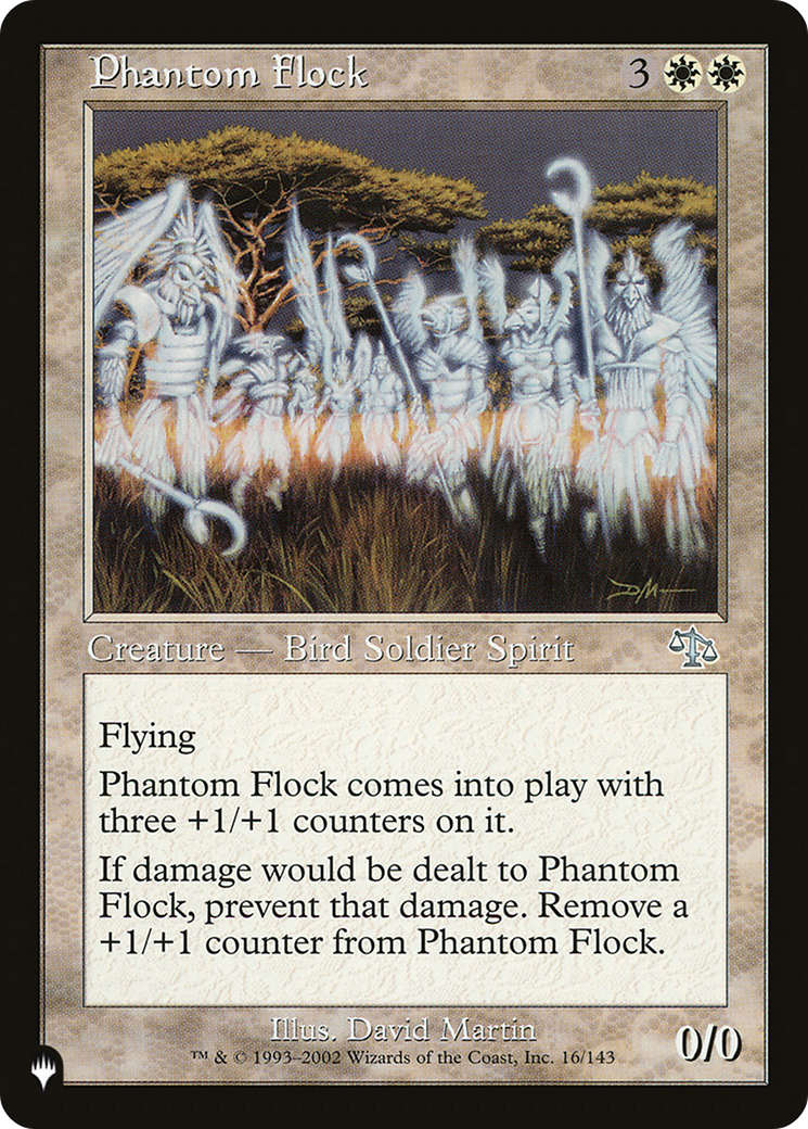 Phantom Flock [The List] | Card Merchant Takapuna