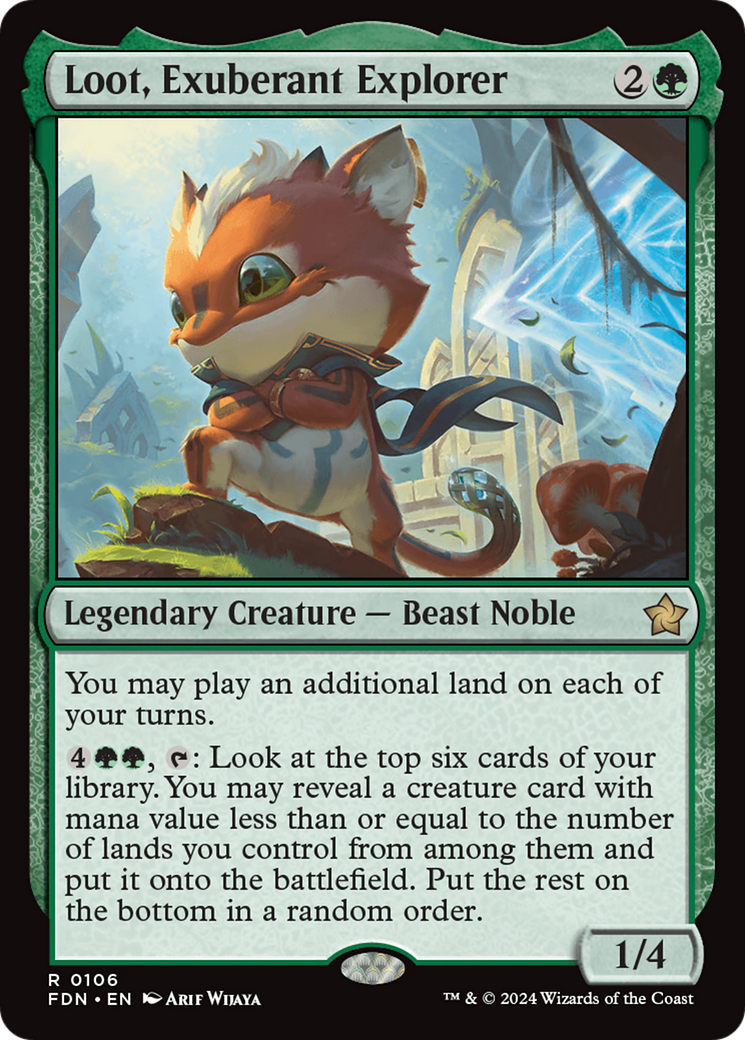 Loot, Exuberant Explorer [Foundations] | Card Merchant Takapuna