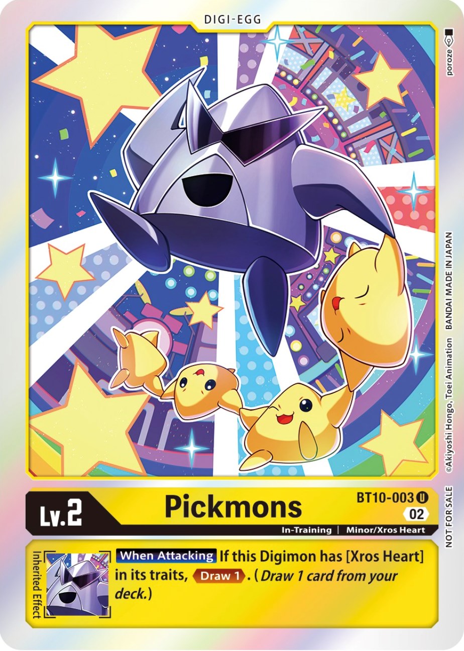 Pickmons [BT10-003] (Official Tournament Pack Vol.8) [Xros Encounter Promos] | Card Merchant Takapuna