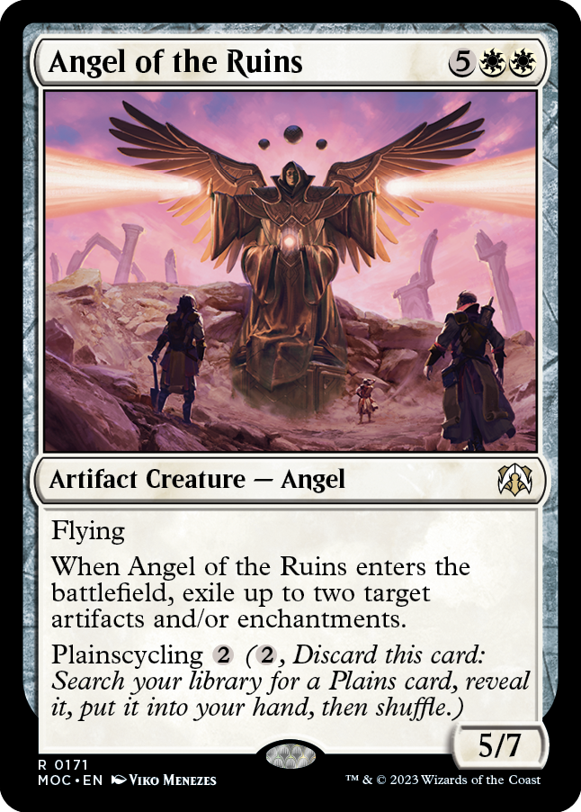 Angel of the Ruins [March of the Machine Commander] | Card Merchant Takapuna