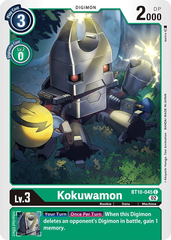 Kokuwamon [BT10-045] [Xros Encounter] | Card Merchant Takapuna