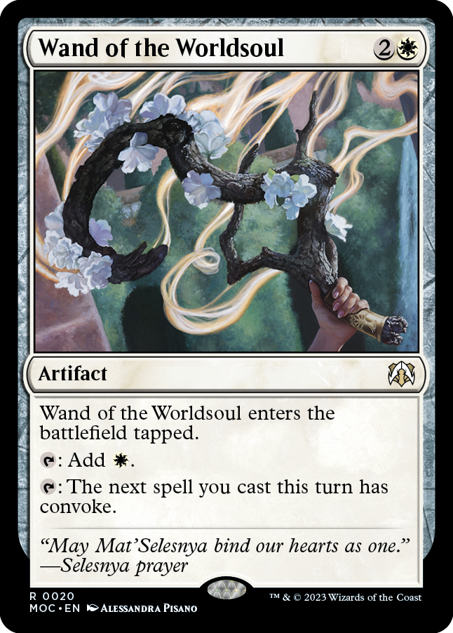 Wand of the Worldsoul [March of the Machine Commander] | Card Merchant Takapuna