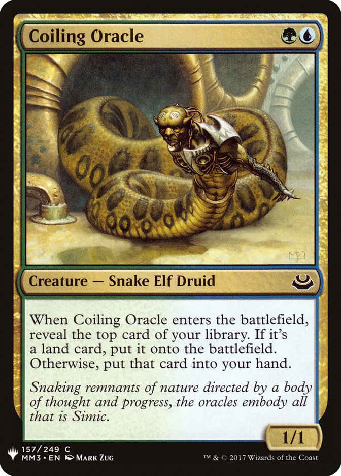 Coiling Oracle [Mystery Booster] | Card Merchant Takapuna