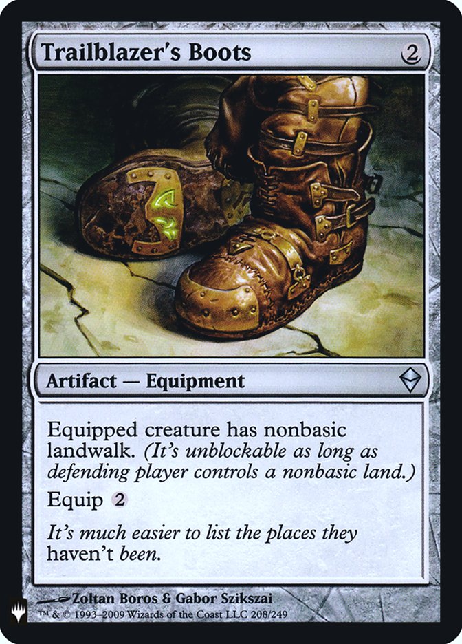 Trailblazer's Boots [Mystery Booster] | Card Merchant Takapuna