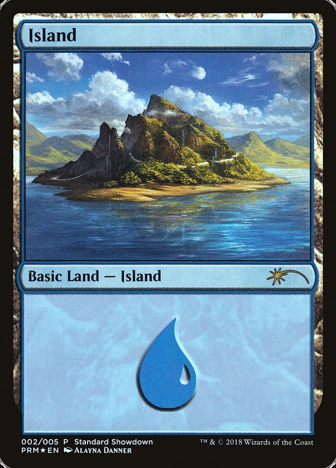 Island (Alayna Danner) [Standard Showdown Promos] | Card Merchant Takapuna