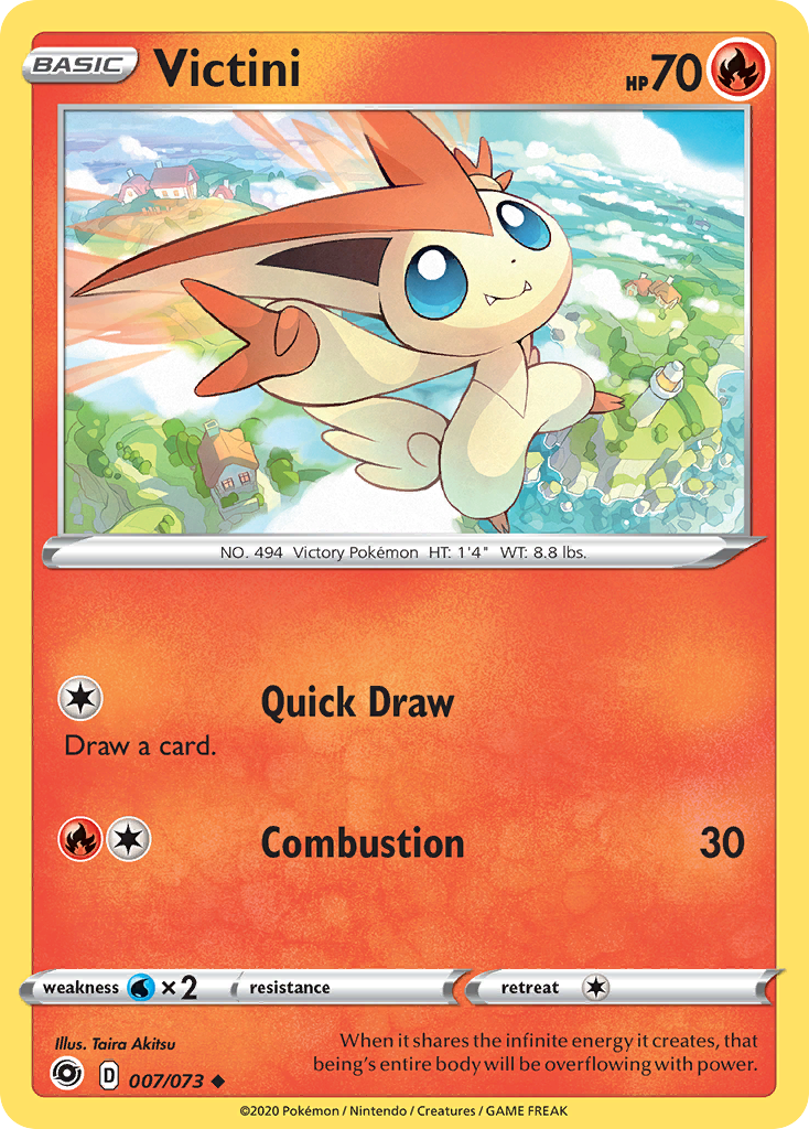 Victini (007/073) [Sword & Shield: Champion's Path] | Card Merchant Takapuna