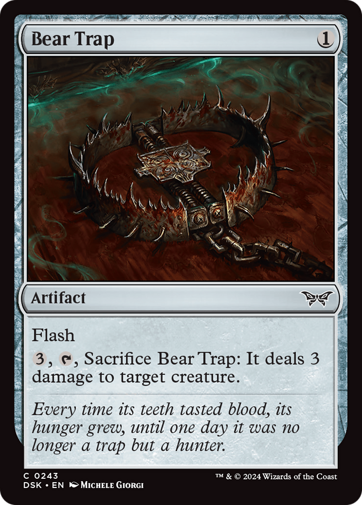 Bear Trap [Duskmourn: House of Horror] | Card Merchant Takapuna