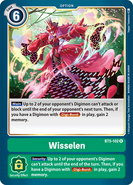 Wisselen [BT5-102] [Battle of Omni] | Card Merchant Takapuna