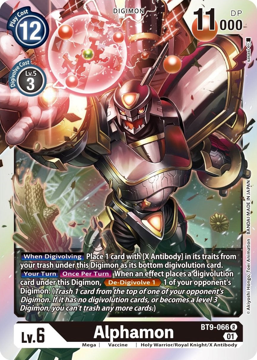 Alphamon [BT9-066] [X Record] | Card Merchant Takapuna