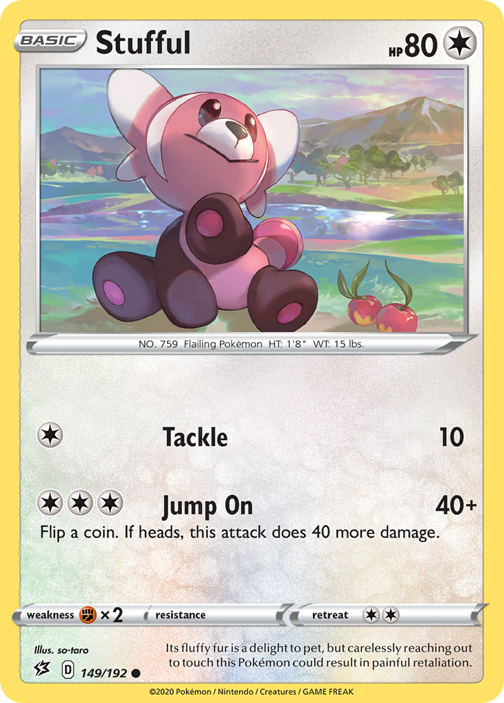 Stufful (149/192) [Sword & Shield: Rebel Clash] | Card Merchant Takapuna