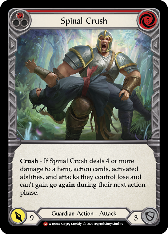 Spinal Crush [U-WTR044] (Welcome to Rathe Unlimited)  Unlimited Normal | Card Merchant Takapuna