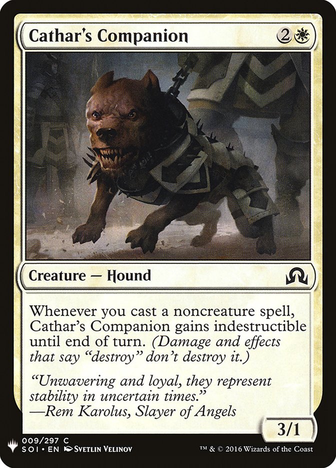 Cathar's Companion [Mystery Booster] | Card Merchant Takapuna