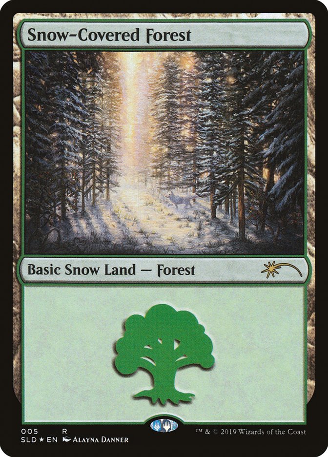 Snow-Covered Forest (005) [Secret Lair Drop Series] | Card Merchant Takapuna