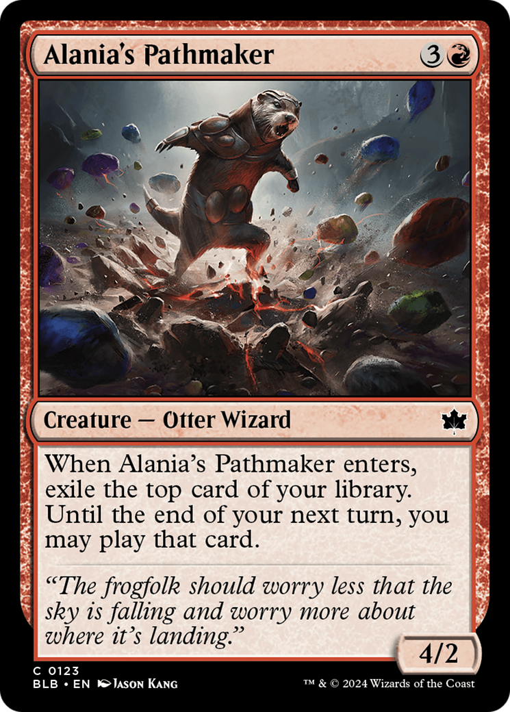 Alania's Pathmaker [Bloomburrow] | Card Merchant Takapuna