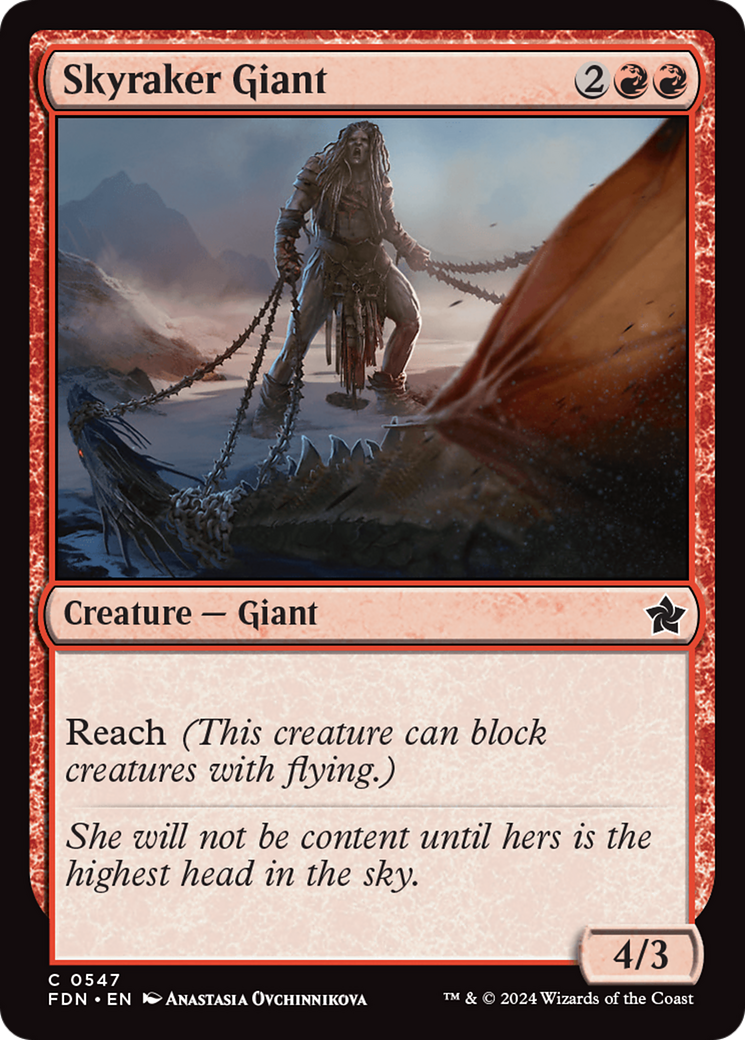 Skyraker Giant [Foundations] | Card Merchant Takapuna