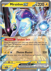 Miraidon ex (081/198) (Jumbo Card) [Scarlet & Violet: Base Set] | Card Merchant Takapuna