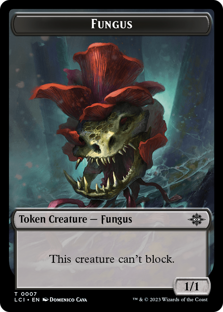 Map // Fungus Double-Sided Token [The Lost Caverns of Ixalan Tokens] | Card Merchant Takapuna