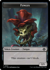 Copy // Fungus Double-Sided Token [The Lost Caverns of Ixalan Tokens] | Card Merchant Takapuna