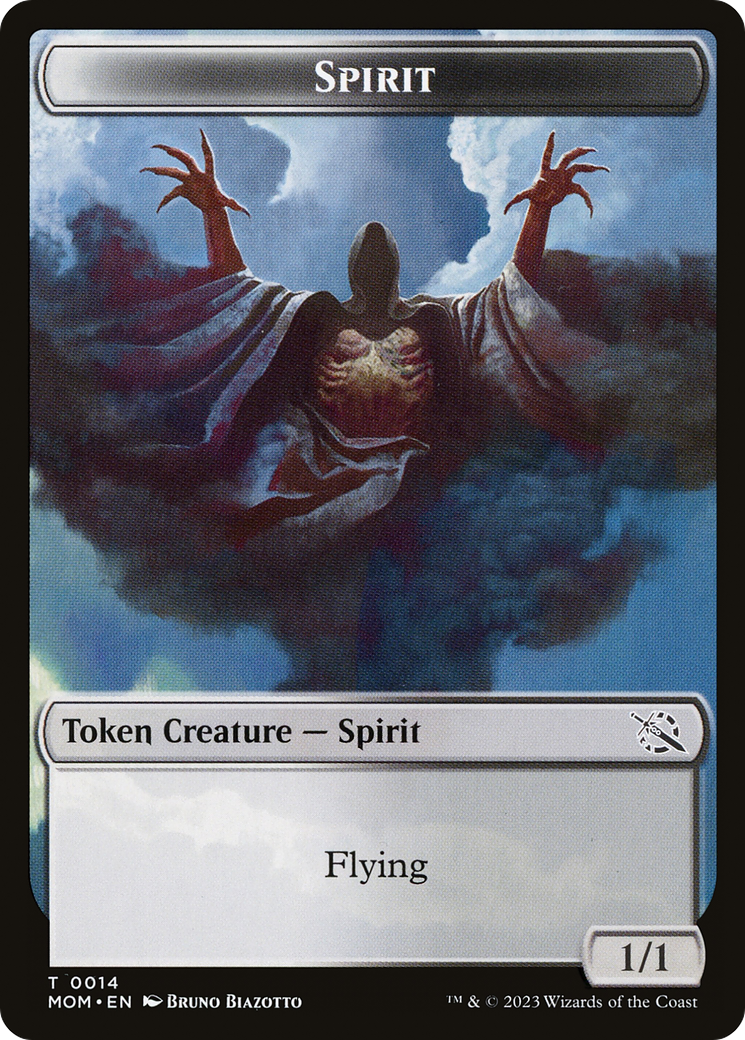 Thopter // Spirit (14) Double-Sided Token [March of the Machine Tokens] | Card Merchant Takapuna