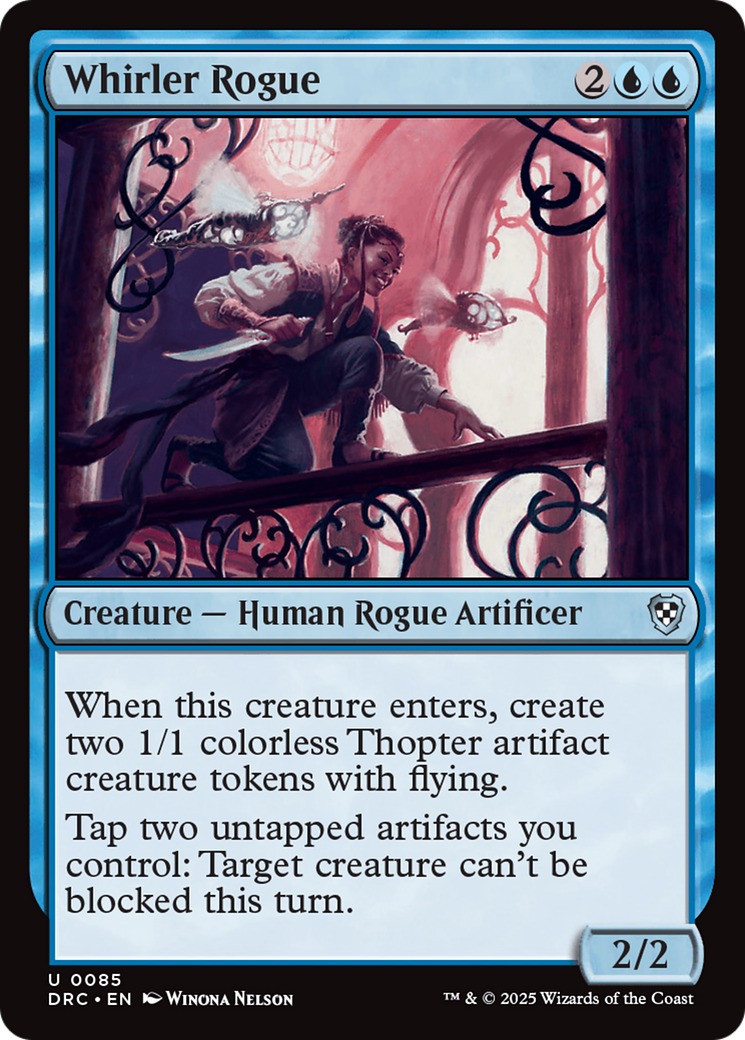 Whirler Rogue [Aetherdrift Commander] | Card Merchant Takapuna