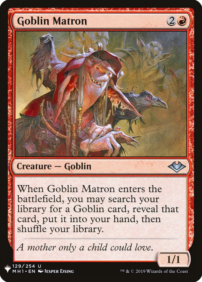 Goblin Matron [Mystery Booster] | Card Merchant Takapuna