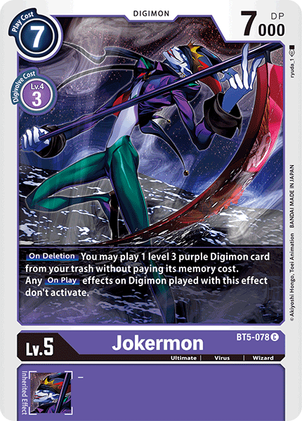 Jokermon [BT5-078] [Battle of Omni] | Card Merchant Takapuna