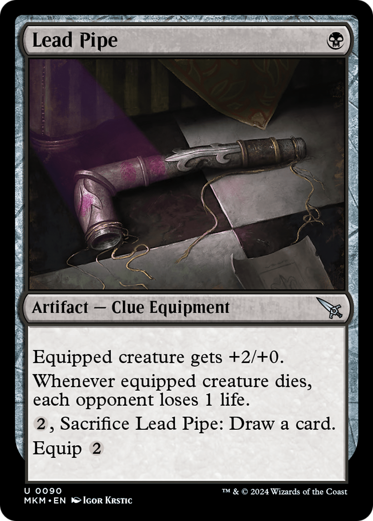 Lead Pipe [Murders at Karlov Manor] | Card Merchant Takapuna