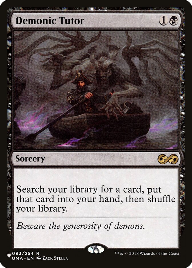 Demonic Tutor [The List] | Card Merchant Takapuna