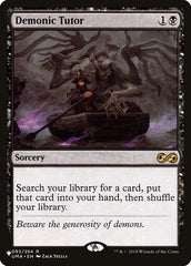 Demonic Tutor [The List] | Card Merchant Takapuna