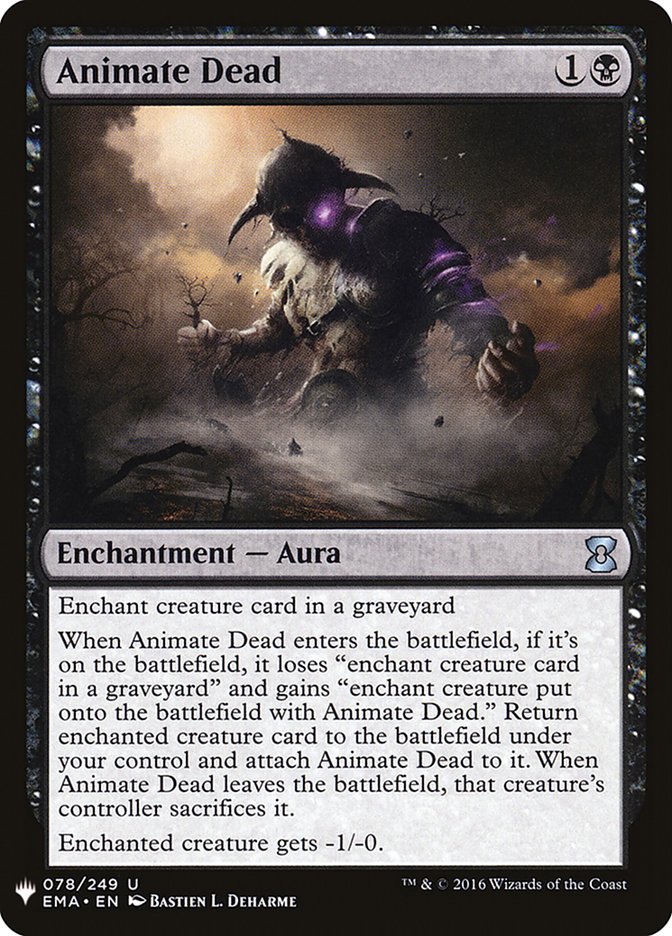 Animate Dead [Mystery Booster] | Card Merchant Takapuna