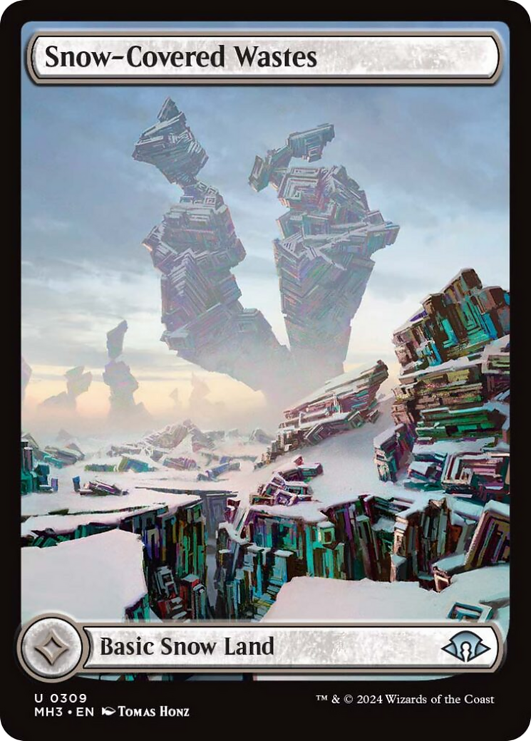 Snow-Covered Wastes (0309) [Modern Horizons 3] | Card Merchant Takapuna