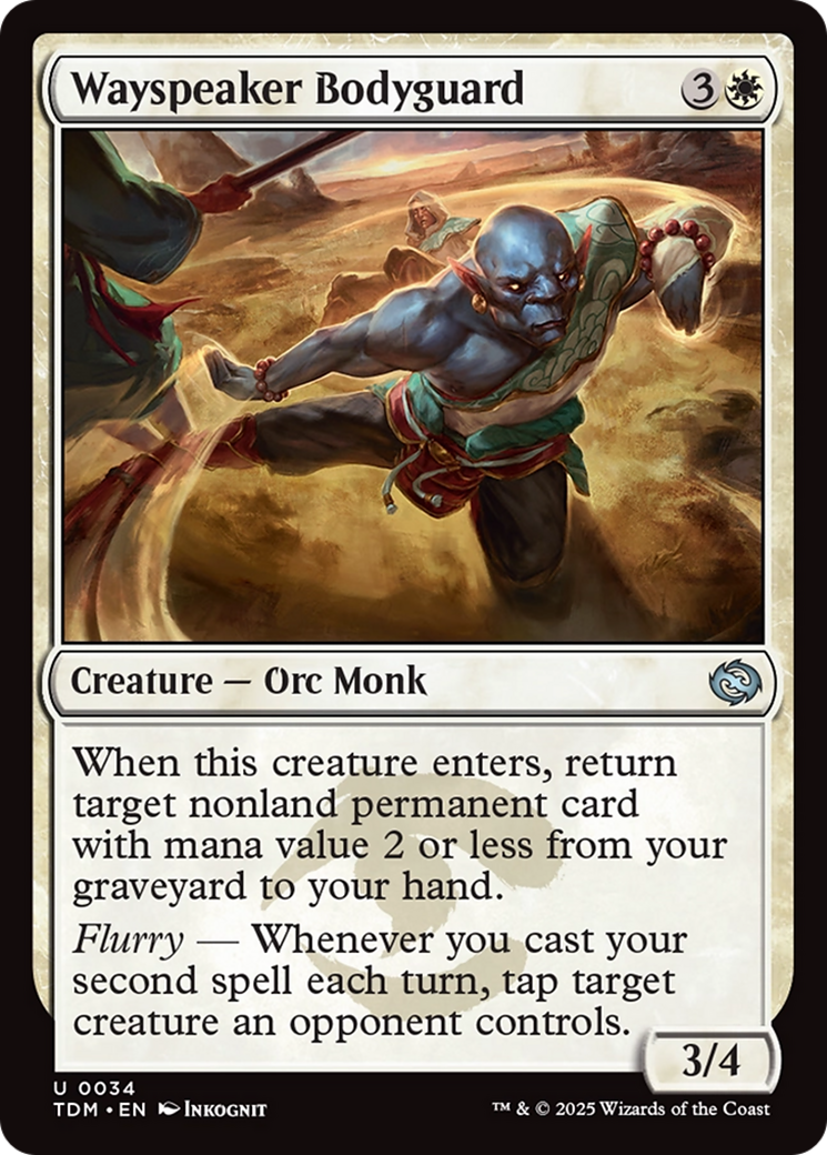 Wayspeaker Bodyguard [Tarkir: Dragonstorm] | Card Merchant Takapuna