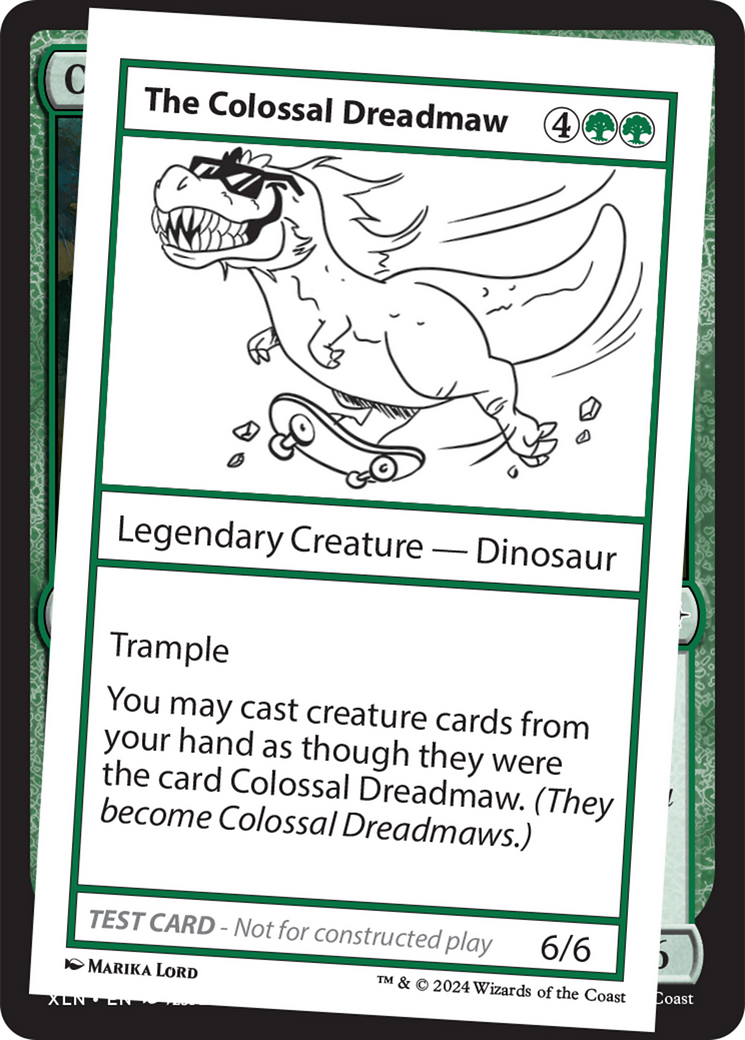 The Colossal Dreadmaw [Mystery Booster 2 Playtest Cards] | Card Merchant Takapuna