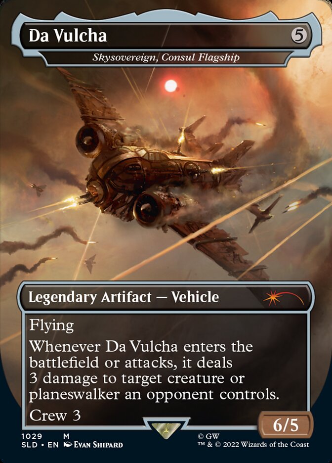 Da Vulcha - Skysovereign, Consul Flagship (Borderless) [Secret Lair Drop Series] | Card Merchant Takapuna