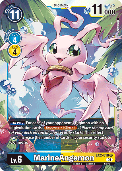 MarineAngemon [EX2-018] [Digital Hazard] | Card Merchant Takapuna